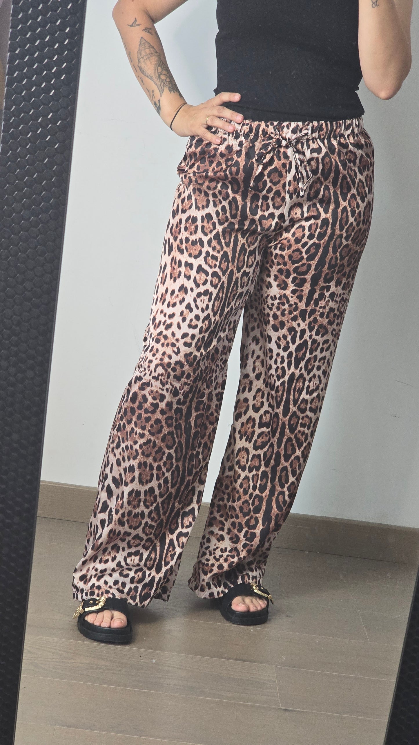 Pantalon leopard