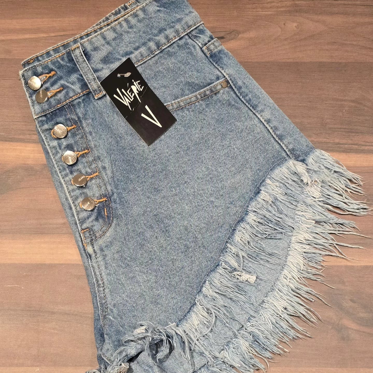 Short en jeans large